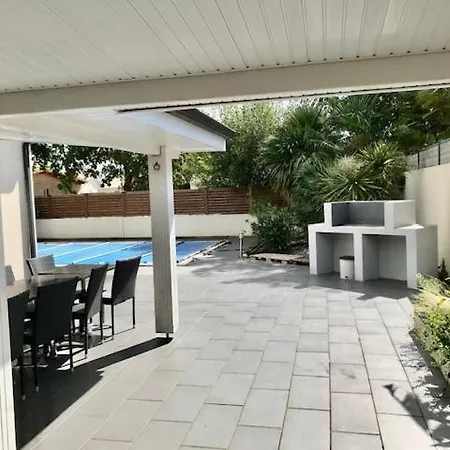Ferienhaus Piscine 4 Ch Entre Medoc Et Bassin Arcachon