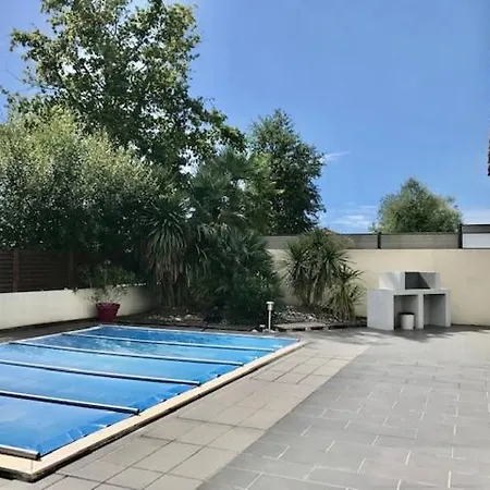 Maison Piscine 4 Ch Medoc Bassin Arcachon Holiday home *