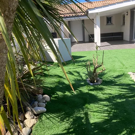 Ferienhaus Piscine 4 Ch Entre Medoc Et Bassin Arcachon *